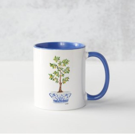 Chinoiserie Lemon Tree Coffee Mug